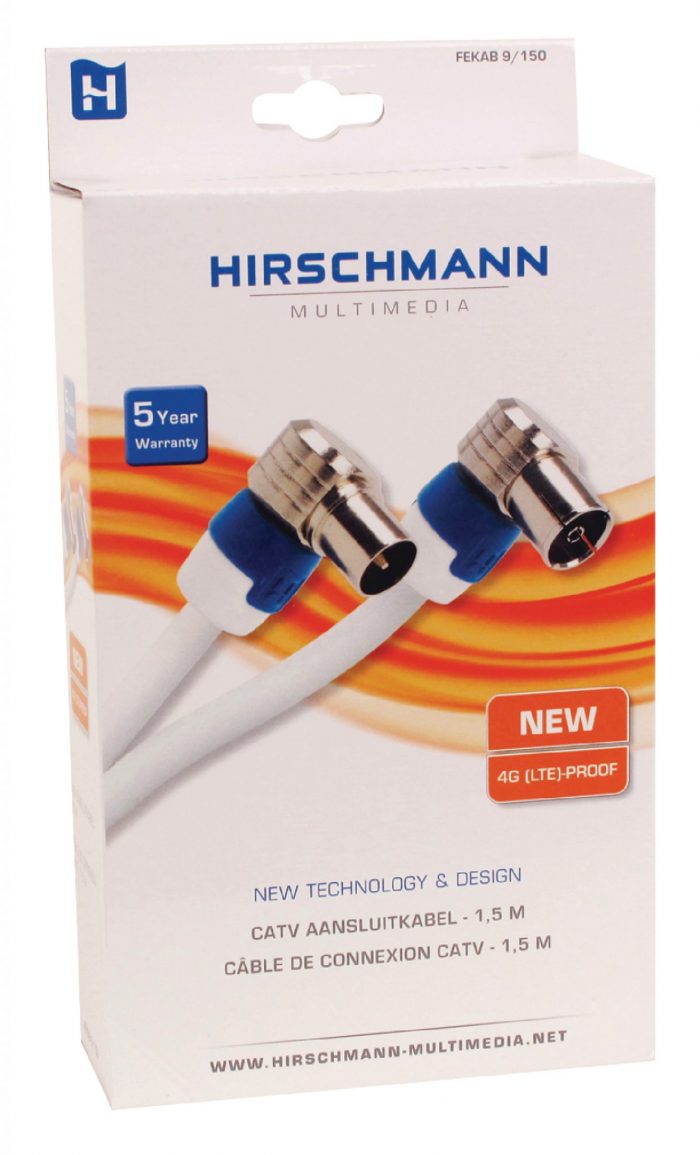 Hirschmann Aansluitkabel 1.50M Fekab 9