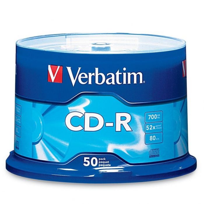 Verbatim CD-R 700MB 50pcs Pack 52x Spindel extra protect