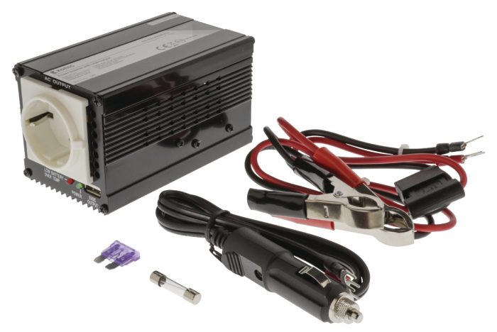KONIG Power Inverter met USB Output, 300W