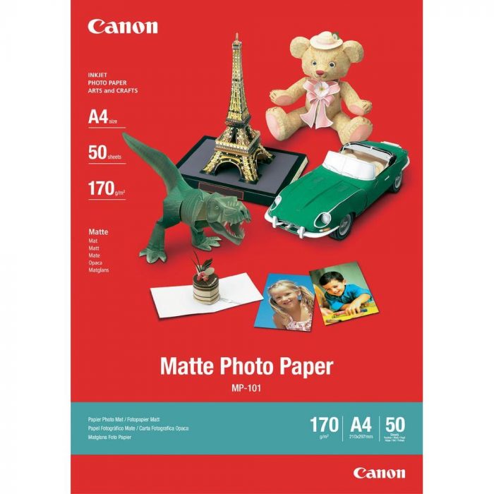 Canon MP-101 - Mat fotopapier - A4 (210 x 297 mm) 50 vel