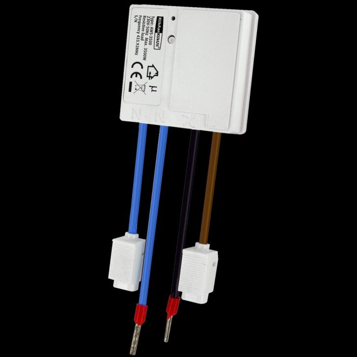 AWS-3500 Mini inbouw schakelaar stopcontact