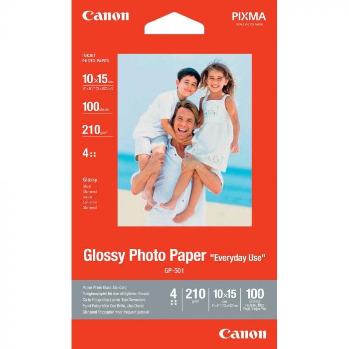 Canon GP-501 - Glanzend fotopapier - 100 x 150 mm 100 vel(len)