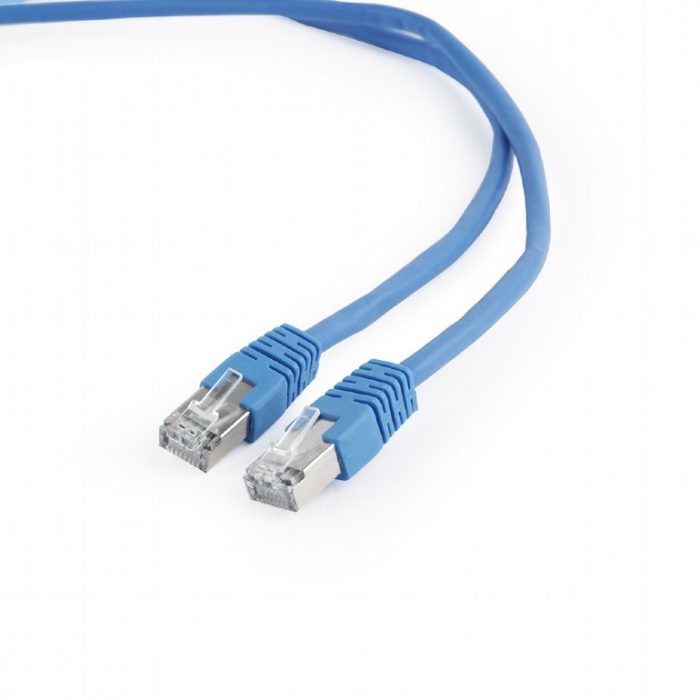 Cablexpert FTP Cat6 patchkabel, 0,5 m, blauw