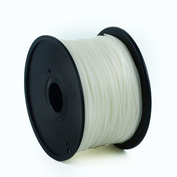 PLA plastic filament, 3 mm diameter, naturel