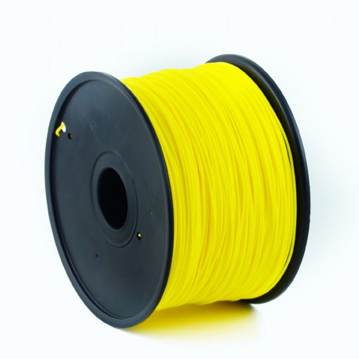 Gembird PLA Geel 1.75 mm, 1 kg
