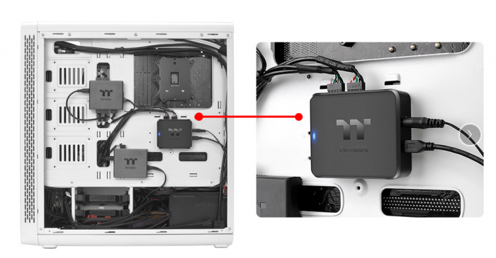 Thermaltake H200 Internal USB Hub - Afbeelding 2