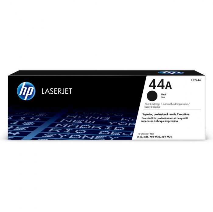 HP No. 44A Zwart 1.000 pagina`s (Origineel) CF244A