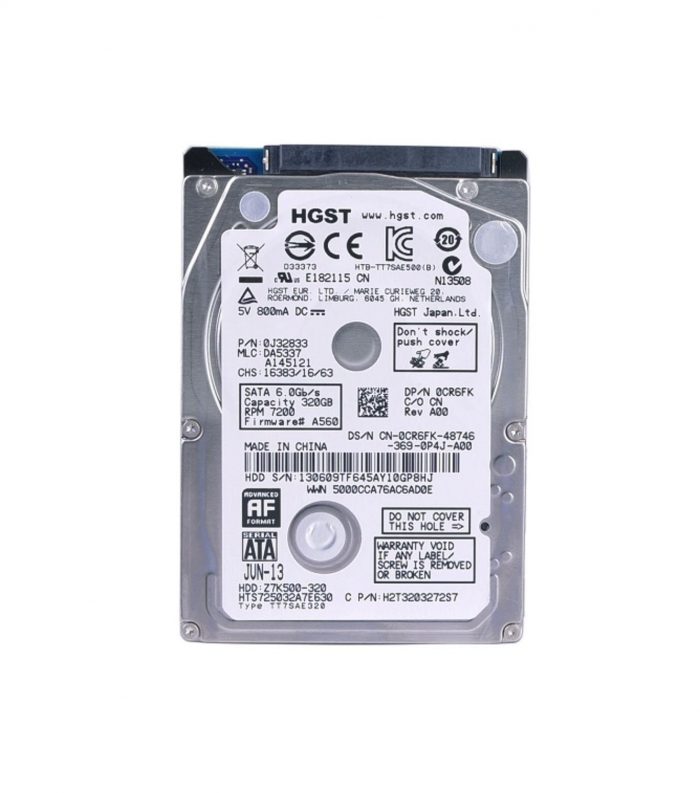 HGST Z7K500-320 320GB | Gebruikt | SATA-600 | 7200 RPM