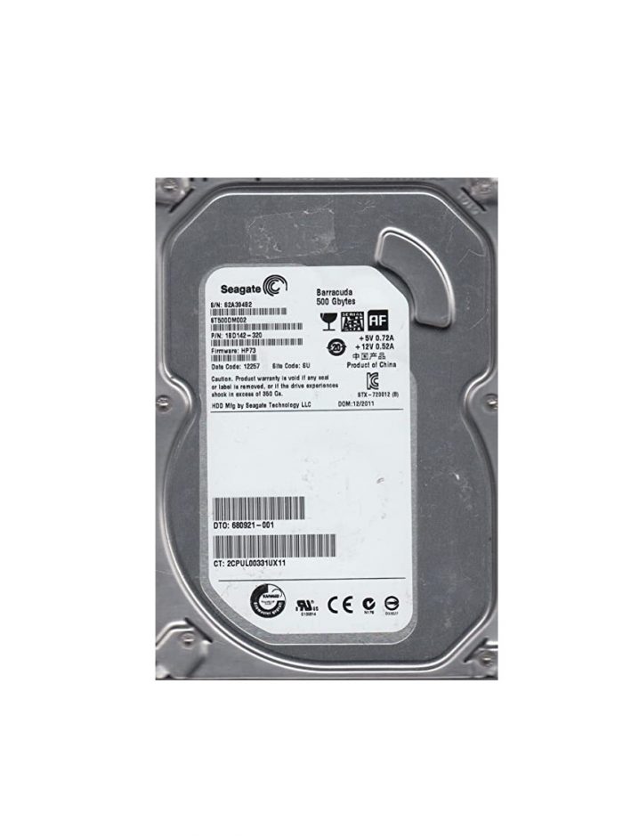 Seagate Barracuda ST500DM002 500 GB | Gebruikt | SATA-600 | 7200 RPM