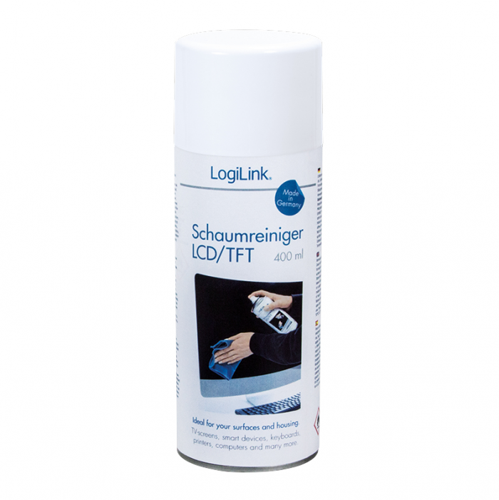 LogiLink Cleaning Spray voor Beeldschermen 400ML