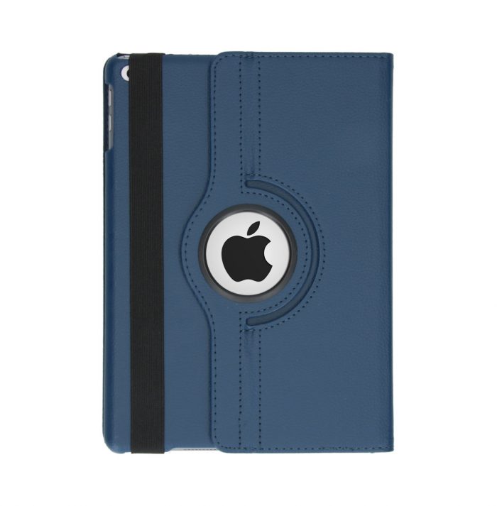 Apple iPad (2018 / 2017) 360° Draaibare Bookcase | Donkerblauw - Afbeelding 4
