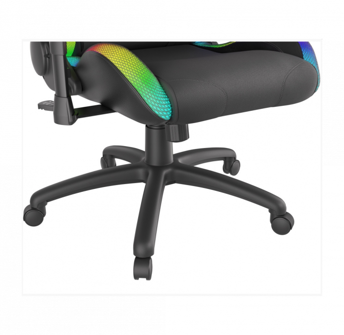 Genesis TRIT 500 RGB - Gaming stoel met RGB verlichting - Zwart - Afbeelding 2