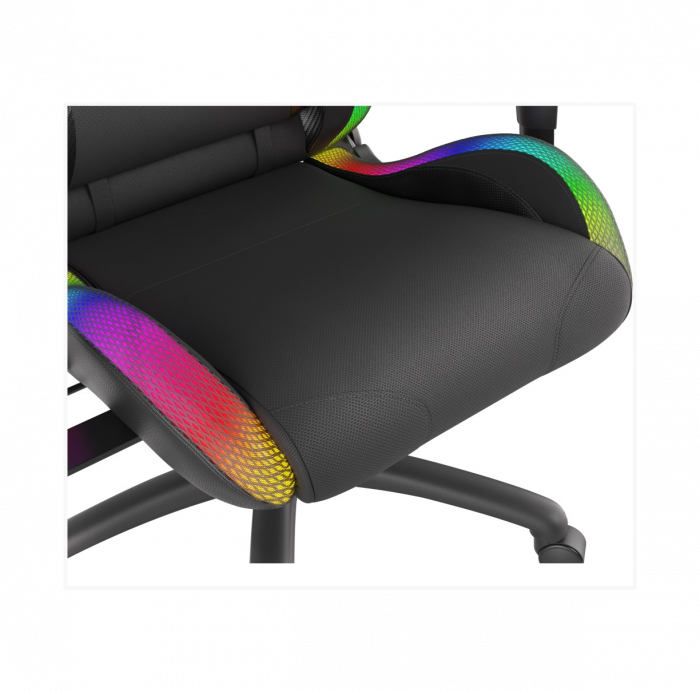 Genesis TRIT 500 RGB - Gaming stoel met RGB verlichting - Zwart - Afbeelding 5