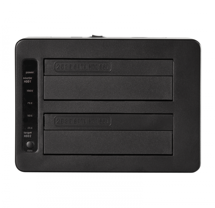 LogiLink Dockingstation | 2x 2,5" / 3,5" | USB3.1 - Afbeelding 3