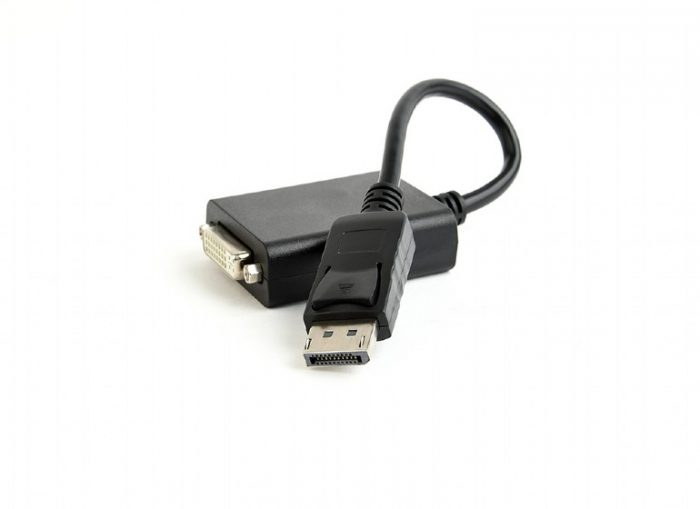 Cablexpert DisplayPort M - DVI F adapterkabel | 10 cm | v1.2