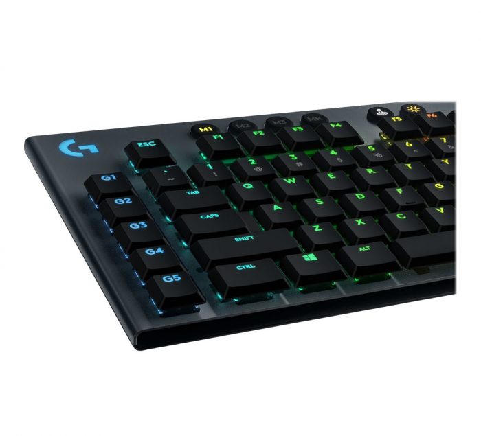 LOGITECH G815 Lightspeed RGB Mechanische Gaming Toetsenbord | GL Tactile | CARBON - Afbeelding 4