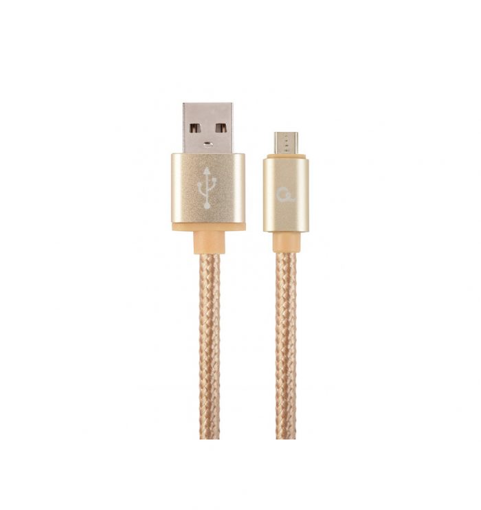 usb - micro usb goud