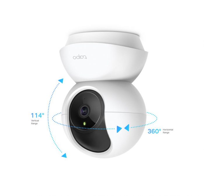 TP-Link TAPO C200 | Pan/Tilt IP Camera | WiFi | 1080p | 2-Wegs Audio | IR