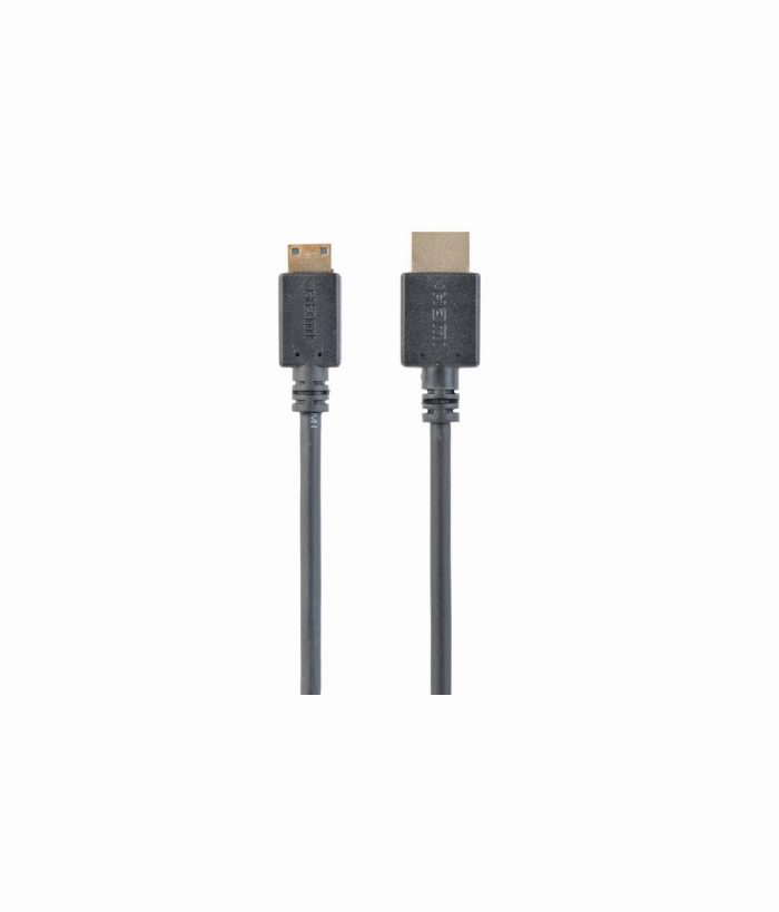 High Speed Mini HDMI naar HDMI kabel | 3m | Zwart