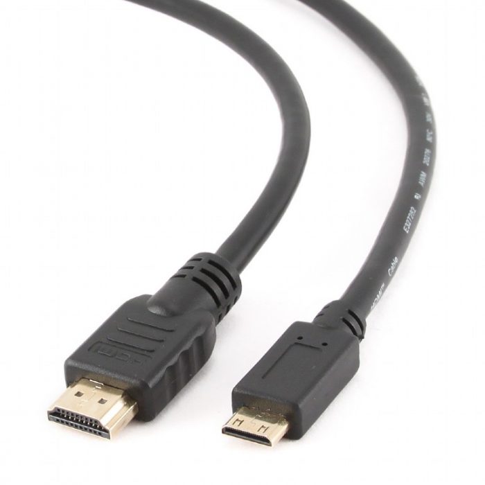 High Speed Mini HDMI naar HDMI kabel | 3m | Zwart - Afbeelding 2