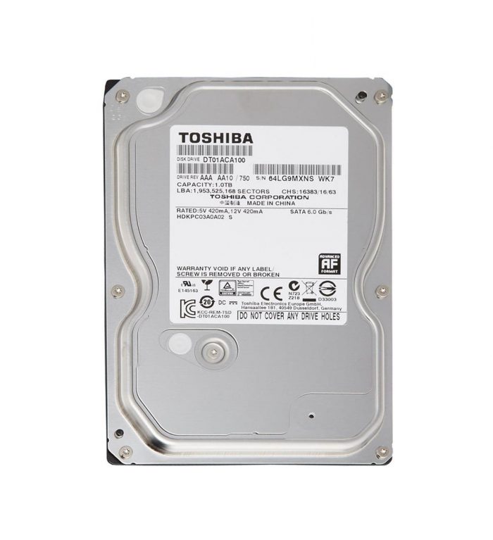 Toshiba DT01ACA100 1TB | Gebruikt | SATA-600 | 7200 RPM