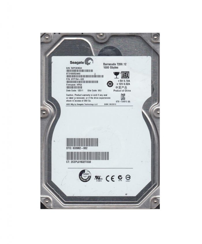 Seagate ST31000524AS 1TB | Gebruikt | SATA-600 | 7200 RPM