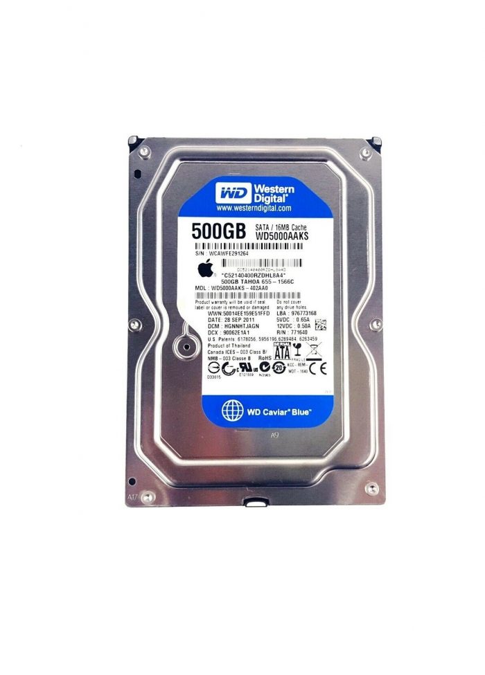 Western Digital WD5000AAKS 500GB | Gebruikt | SATA-300 | 7200 RPM