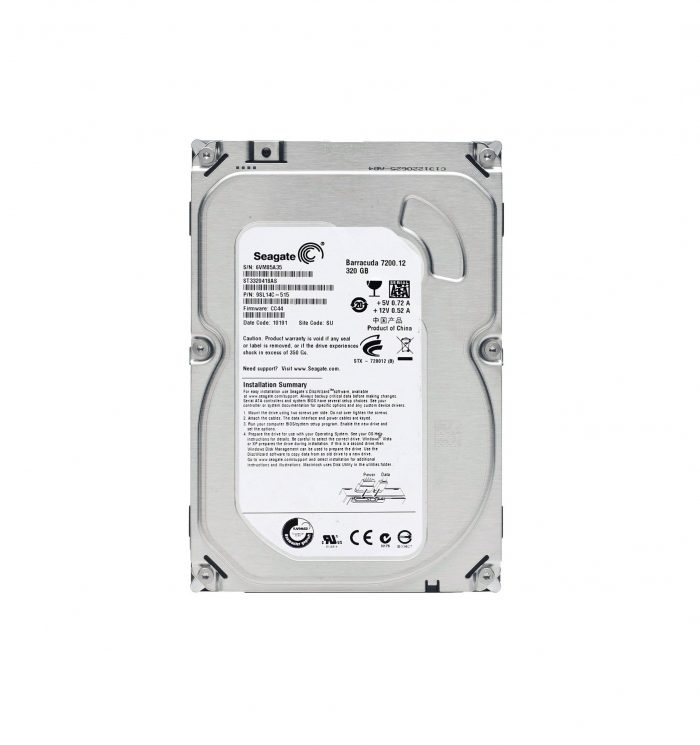 Seagate Barracuda 7200.12 ST3320418AS 320GB | Gebruikt | SATA-300 | 7200 RPM