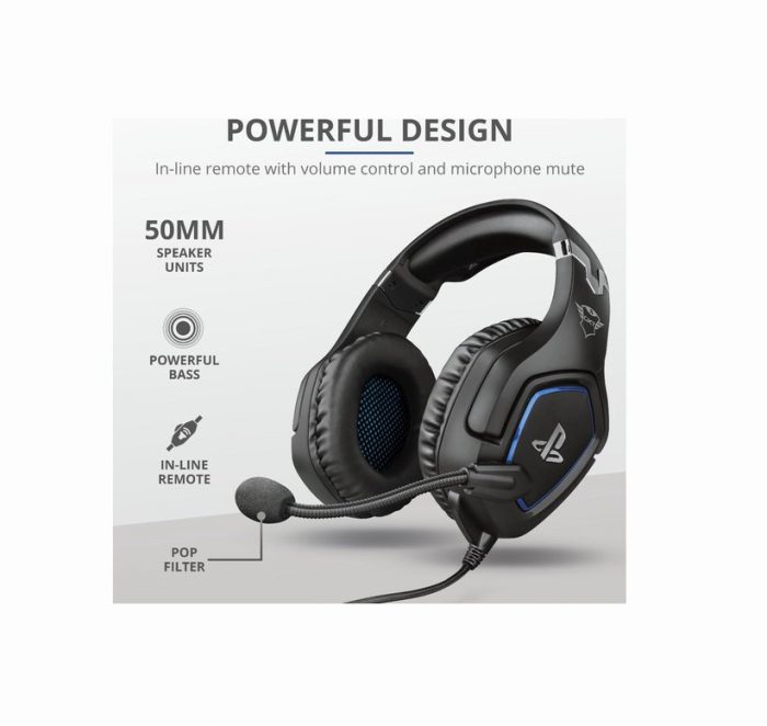 Trust GXT 488 Forze | PS4 | Zwart | Gaming Headset - Afbeelding 6