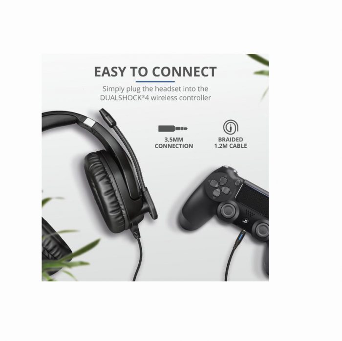 Trust GXT 488 Forze | PS4 | Zwart | Gaming Headset - Afbeelding 9