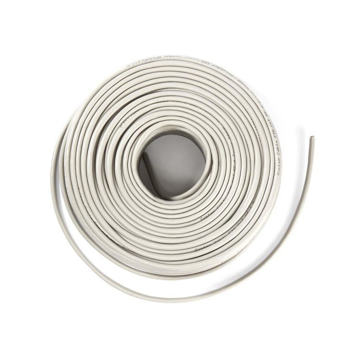 Nedis | 100m Netwerkkabel CAT6 F/UTP | Solid Shielded | Grijs - Afbeelding 2