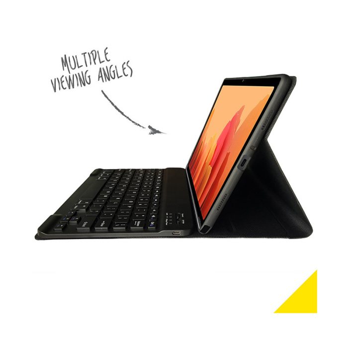 ACCEZZ  | Samsung Galaxy Tab A7 | Bluetooth Keyboard Bookcase | Zwart - Afbeelding 3