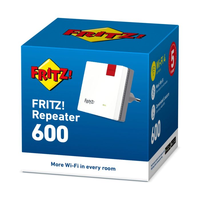 Fritz!Repeater 600 | Mesh Wi-Fi | 600 Mbps - Afbeelding 4