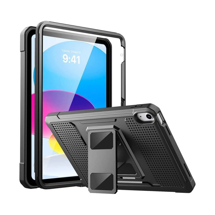 Accezz | Apple iPad 10.9"/11" (2022/2024/2025) | Rugged Backcase | Zwart