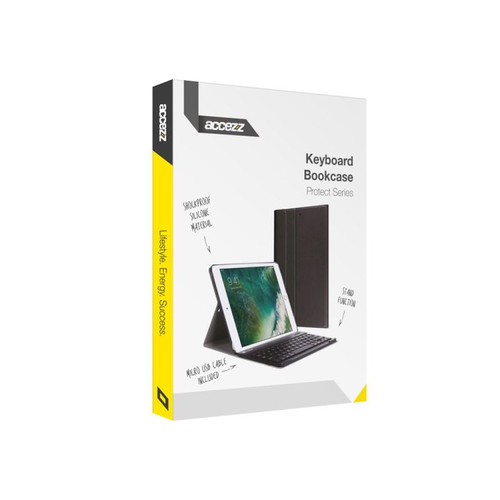 Accezz | Apple iPad 10.9"/11" (2022/2024/2025) | Keyboard Bookcase | Zwart - Afbeelding 6