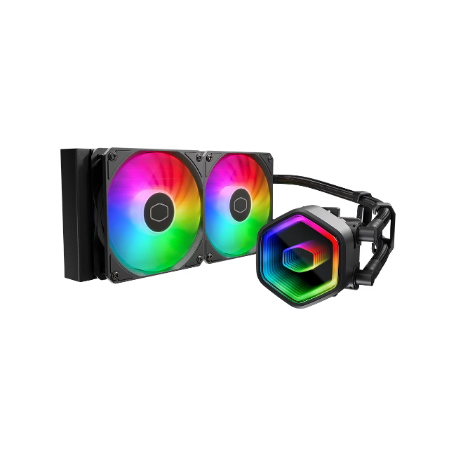 Cooler Master MasterLiquid 240 Core II | ARGB | CPU Waterkoeling | PWM | Zwart