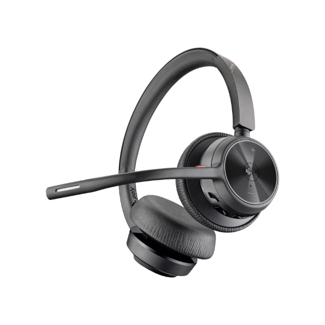 Poly Voyager 4320 USB-C | Over-Ear Headset | Bluetooth | Microsoft Teams Certified | Zwart - Afbeelding 3