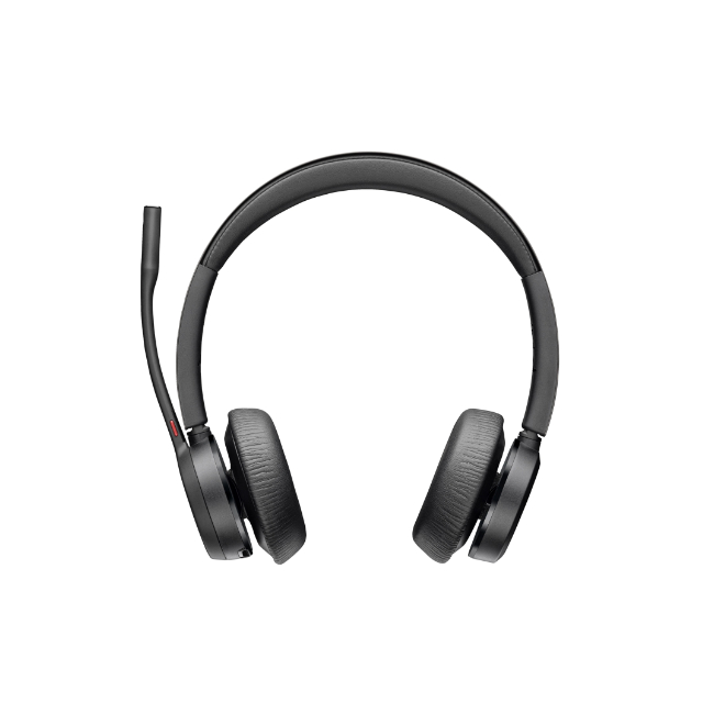 Poly Voyager 4320 USB-C | Over-Ear Headset | Bluetooth | Microsoft Teams Certified | Zwart - Afbeelding 4