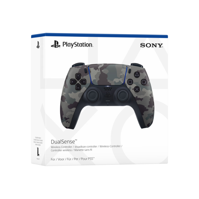 Sony PS5 DualSense Draadloze Controller V2 | Grey Camo - Afbeelding 4
