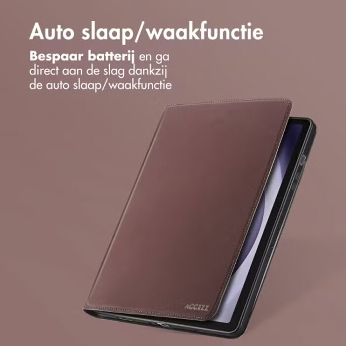 Accezz | Samsung Galaxy Tab A9+ (2023) | Bookcase | Bruin - Afbeelding 4