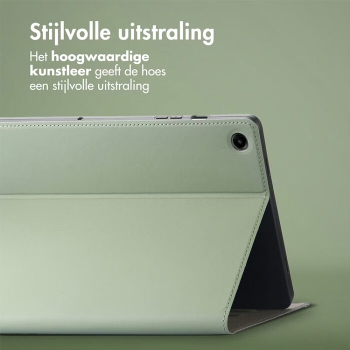 Accezz | Samsung Galaxy Tab A9+ (2023) | Bookcase | Groen - Afbeelding 2
