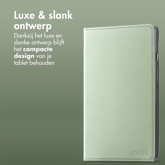Accezz | Samsung Galaxy Tab A9+ (2023) | Bookcase | Groen - Afbeelding 5
