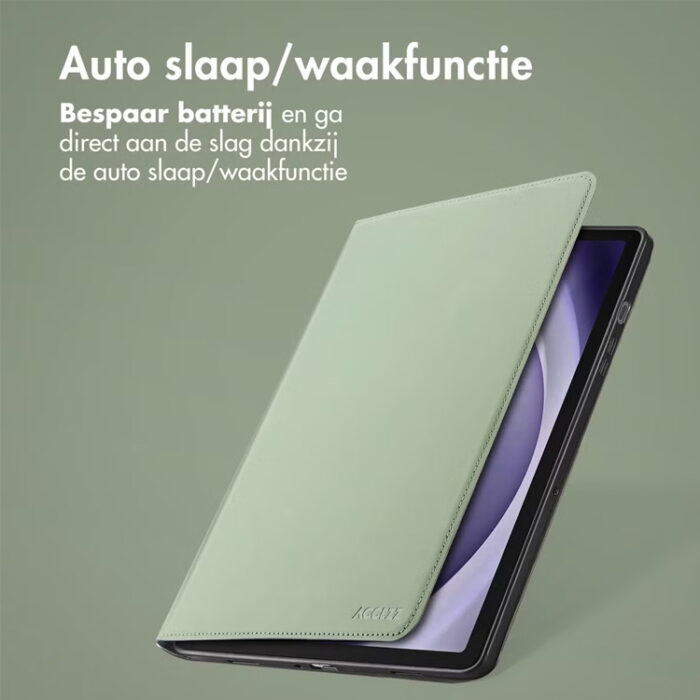 Accezz | Samsung Galaxy Tab A9+ (2023) | Bookcase | Groen - Afbeelding 7