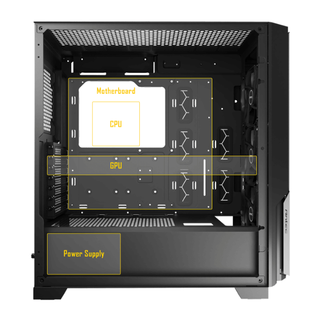 Antec P20CE | Mid Tower | ATX | Zwart - Afbeelding 4