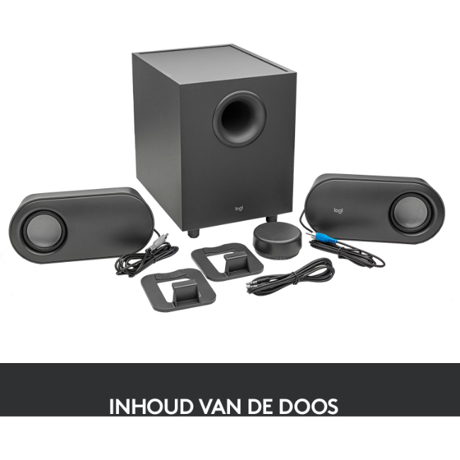 Logitech Z407 | 2.1 Luidsprekerset | Subwoofer | Zwart - Afbeelding 3