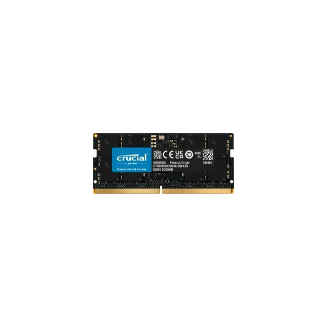 Crucial | 1x16GB | DDR5 | 4800MHz | CL40 | SODIMM
