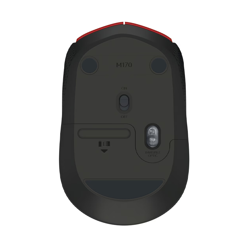 Logitech M171 | Draadloze Muis | Rood - Afbeelding 3