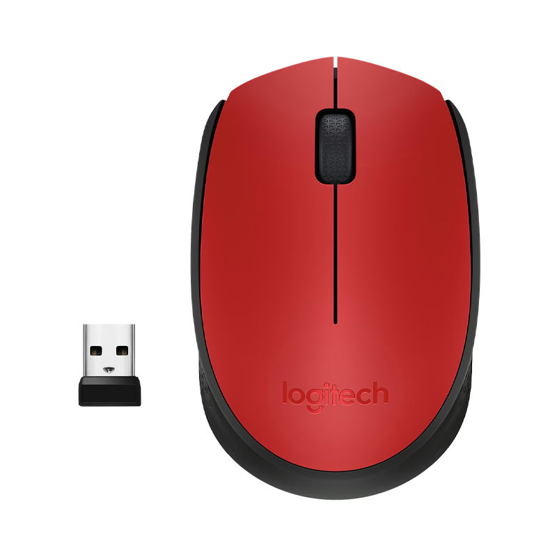 Logitech M171 | Draadloze Muis | Rood - Afbeelding 2