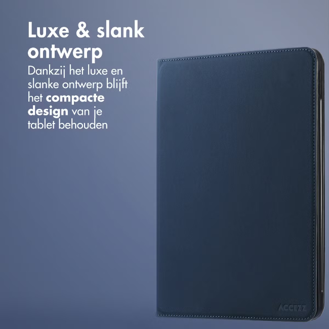 Accezz | Samsung Galaxy Tab A9+/A11+ | Bookcase | Donkerblauw - Afbeelding 5