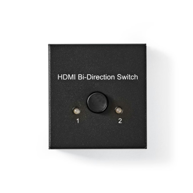 Nedis HDMI Switch | 4K | 2-Poorts | Zwart - Afbeelding 3